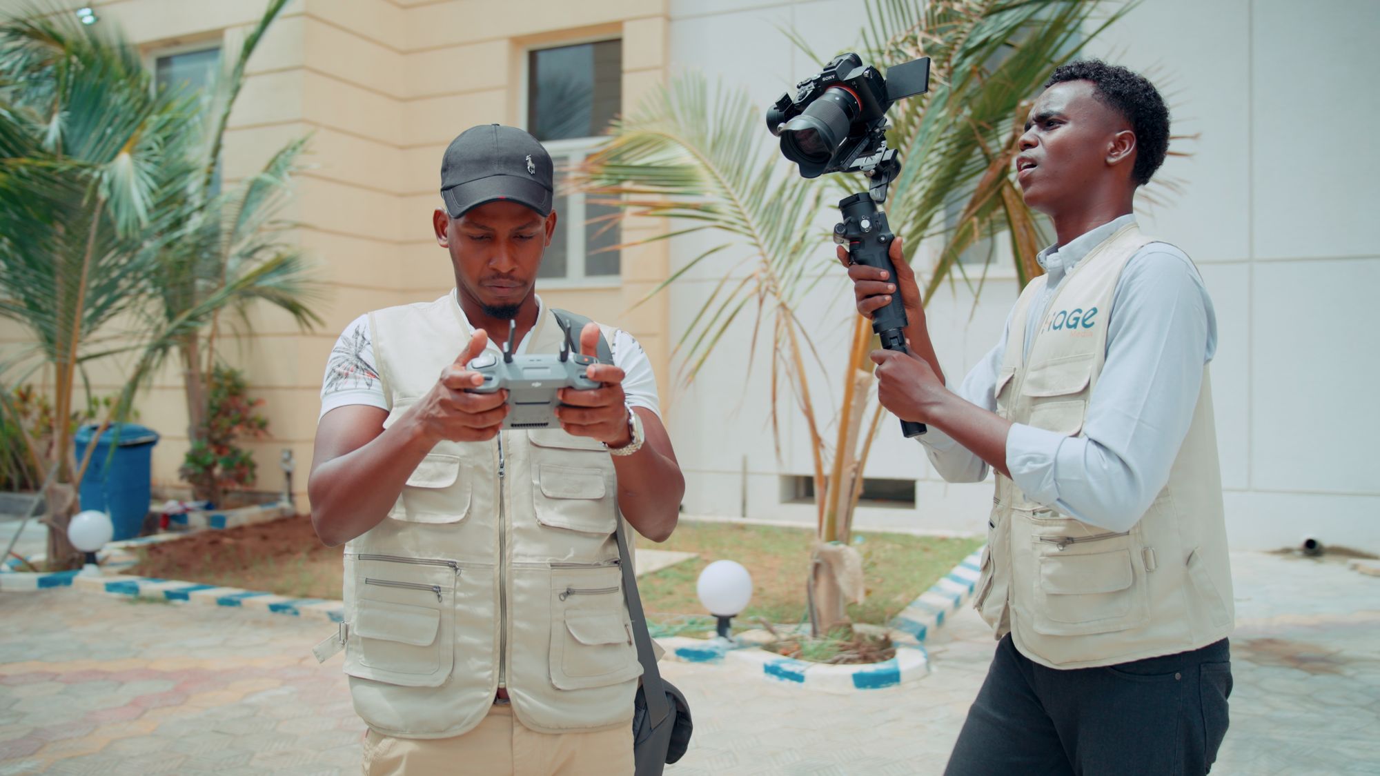 Hage Media crew camera check