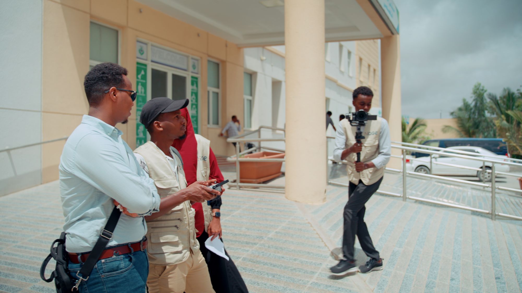 Hage Media crew directing talent