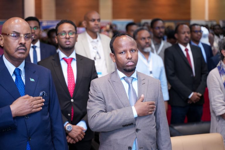 Hage Media coverage of a high-level government and UN event in Mogadishu