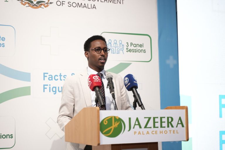 Hage Media coverage of a high-level government and UN event in Mogadishu