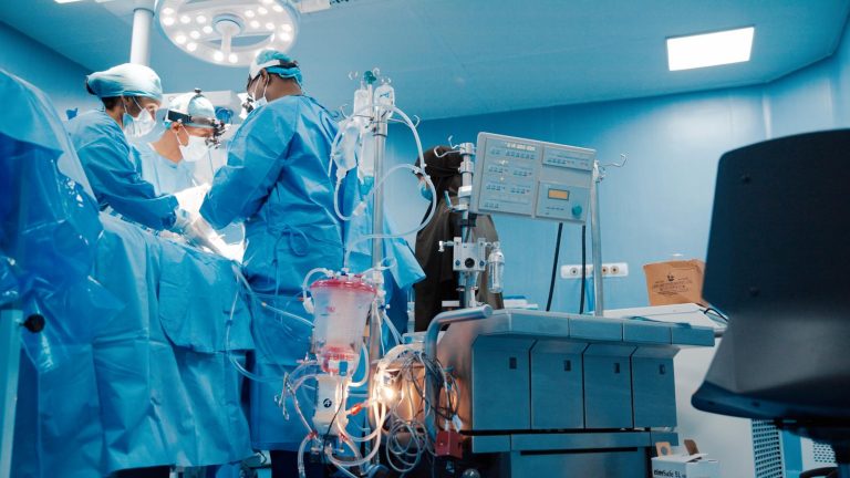 Kalkaal Hospital cardiac centre — open-heart surgery filmed by Hage Media