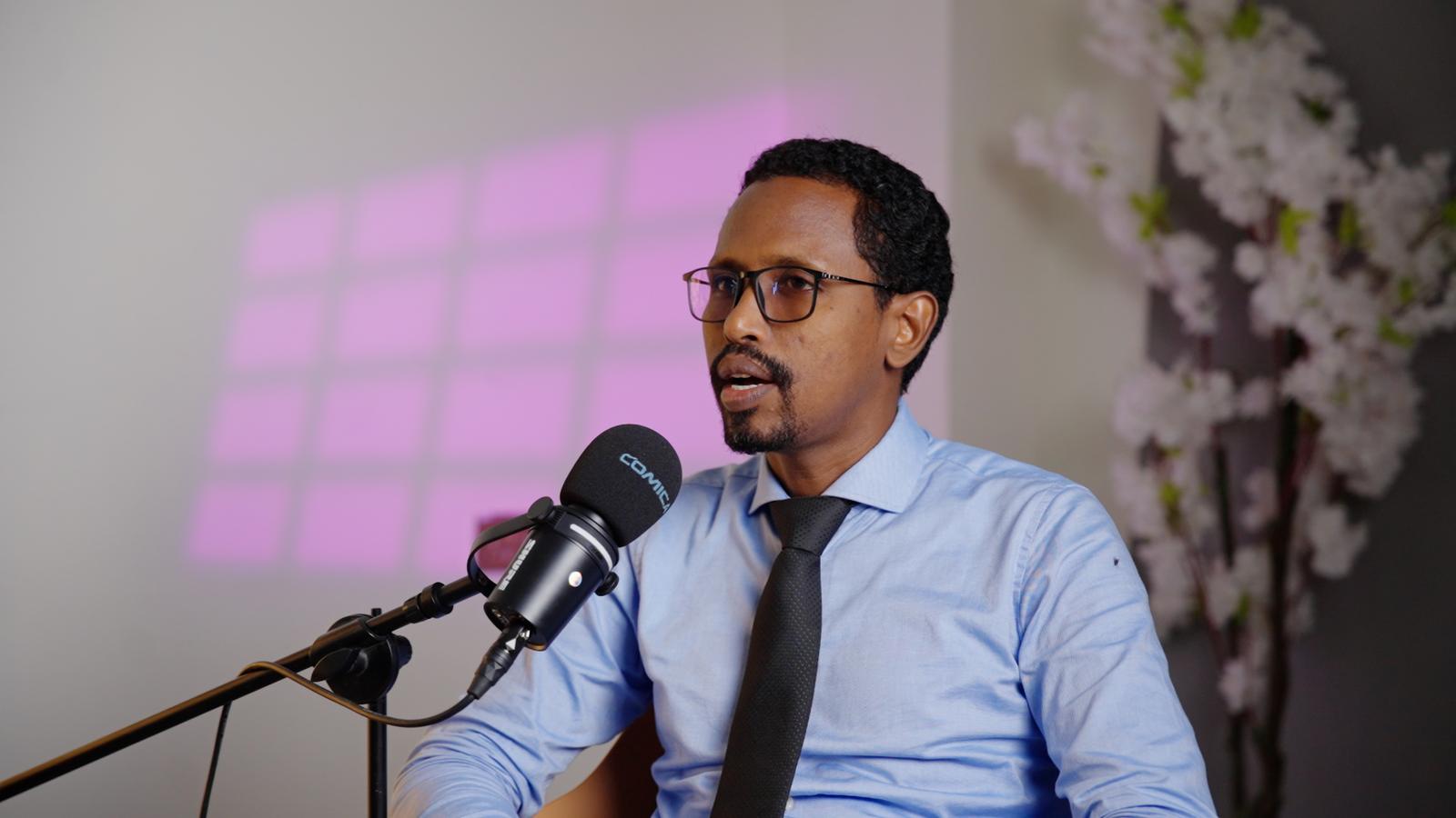 Hage Media video podcast recording in studio