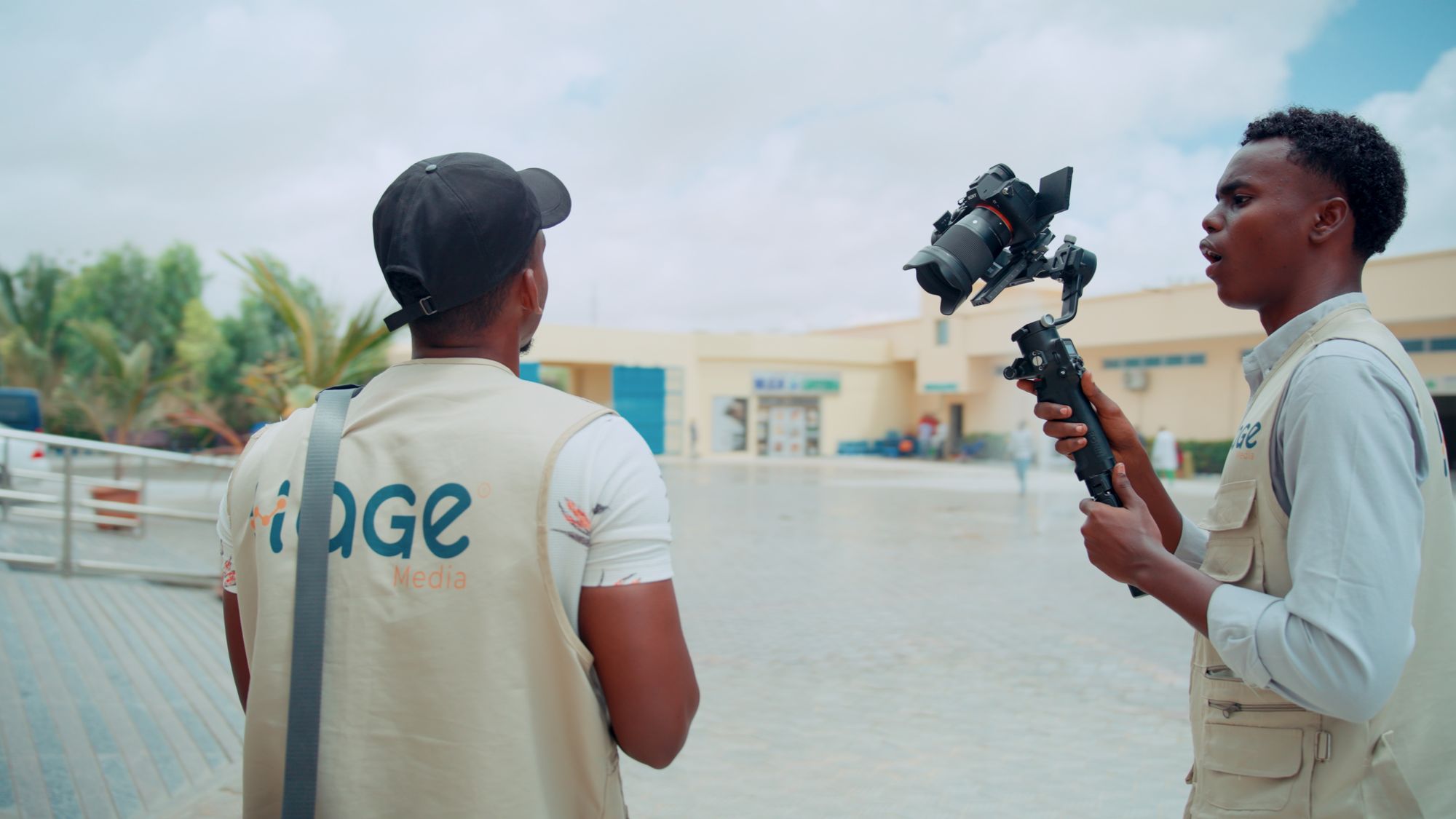 Hage Media vest logo gimbal