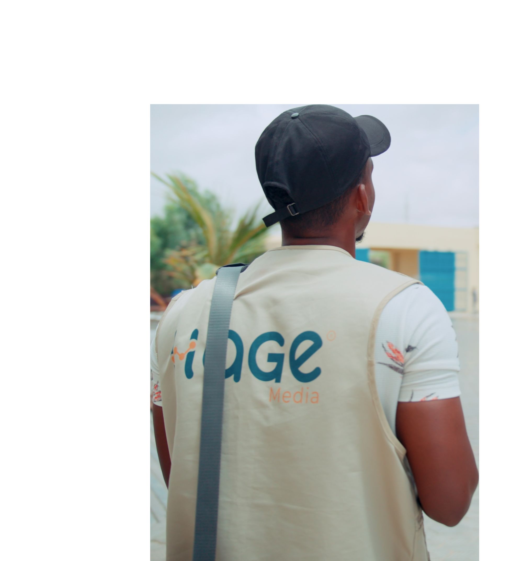 Hage Media vest logo portrait